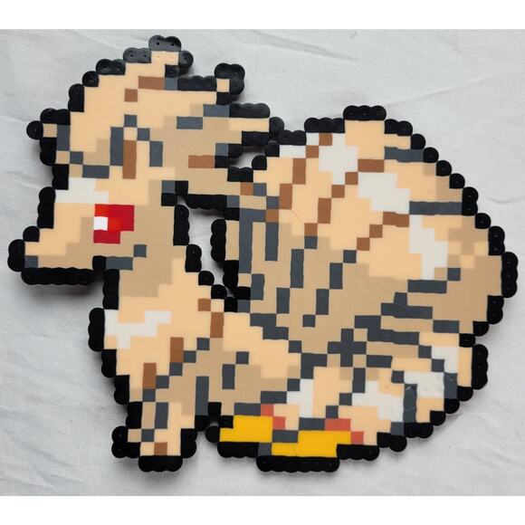 Ninetales Menu Sprite Pokemon Perler - Picture 1 of 2